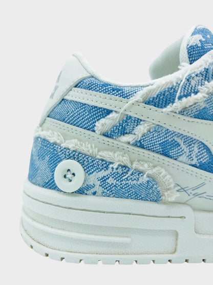DCRB Broken Denim Sneakers